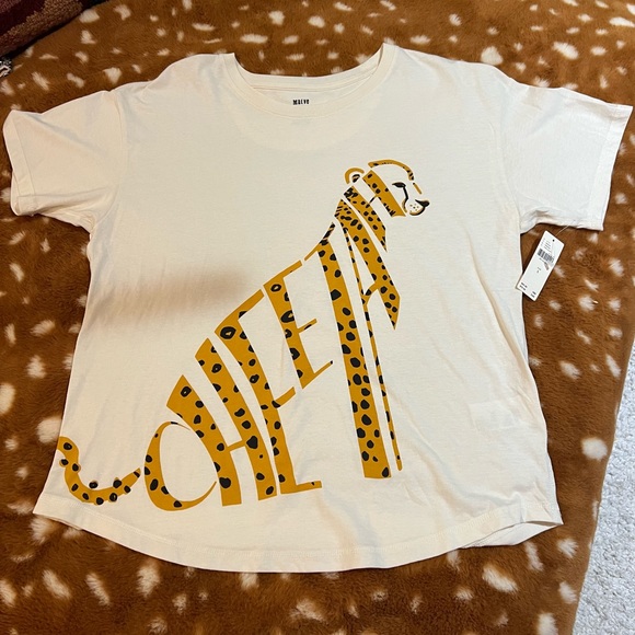 NWT Maeve by Anthropologie short sleeve t-shirt Sz S - Picture 3 of 5